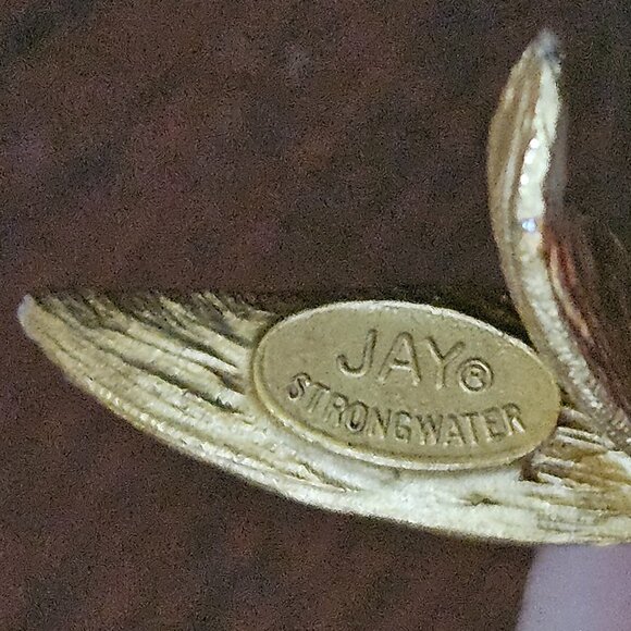 RARE JAY STRONGWATER GEOFFREY TROPICAL FISH GROTTO OCEAN CRYSTAL ENAMEL FIGURINE - Picture 9 of 12